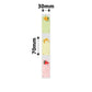 NB451 - NIIMBOT - B1 / B21 / B3S - T30X70MM - 110 LABELS PER ROLL - FRUITY PARTY DESIGN