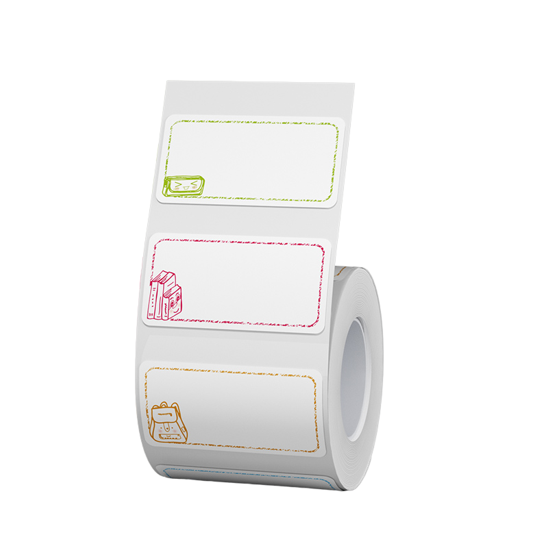 NB454 - NIIMBOT - B1 / B21 / B3S / B4 - 40X20MM - 320 THERMAL LABELS (MULTI-COLOUR) - STUDY BUDDY DESIGN