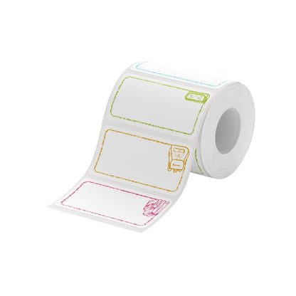 NIIMBOT - B Range - 40x20mm - Study Buddy Multi-Colour - 320 Labels