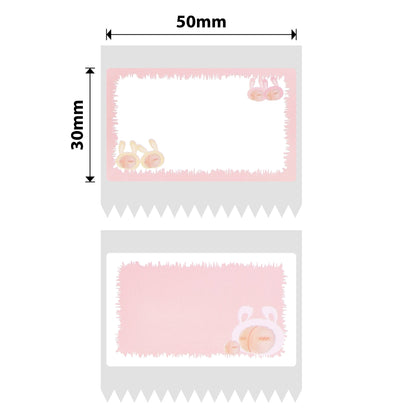 NB464 - Niimbot - B1 / B21 / B31 / B3S / B4 - 50x30mm - 230 Peach Labels