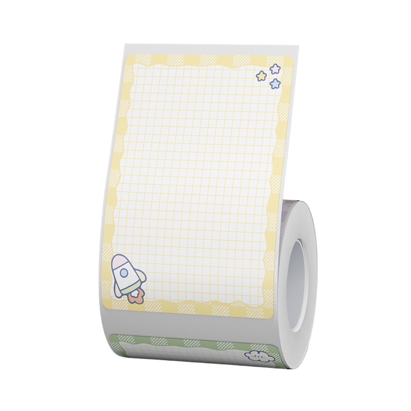 NB467 - NIIMBOT - B1 / B21 / B3S / B4 - T50X70MM - 110 LABELS PER ROLL - CAMPING DESIGN