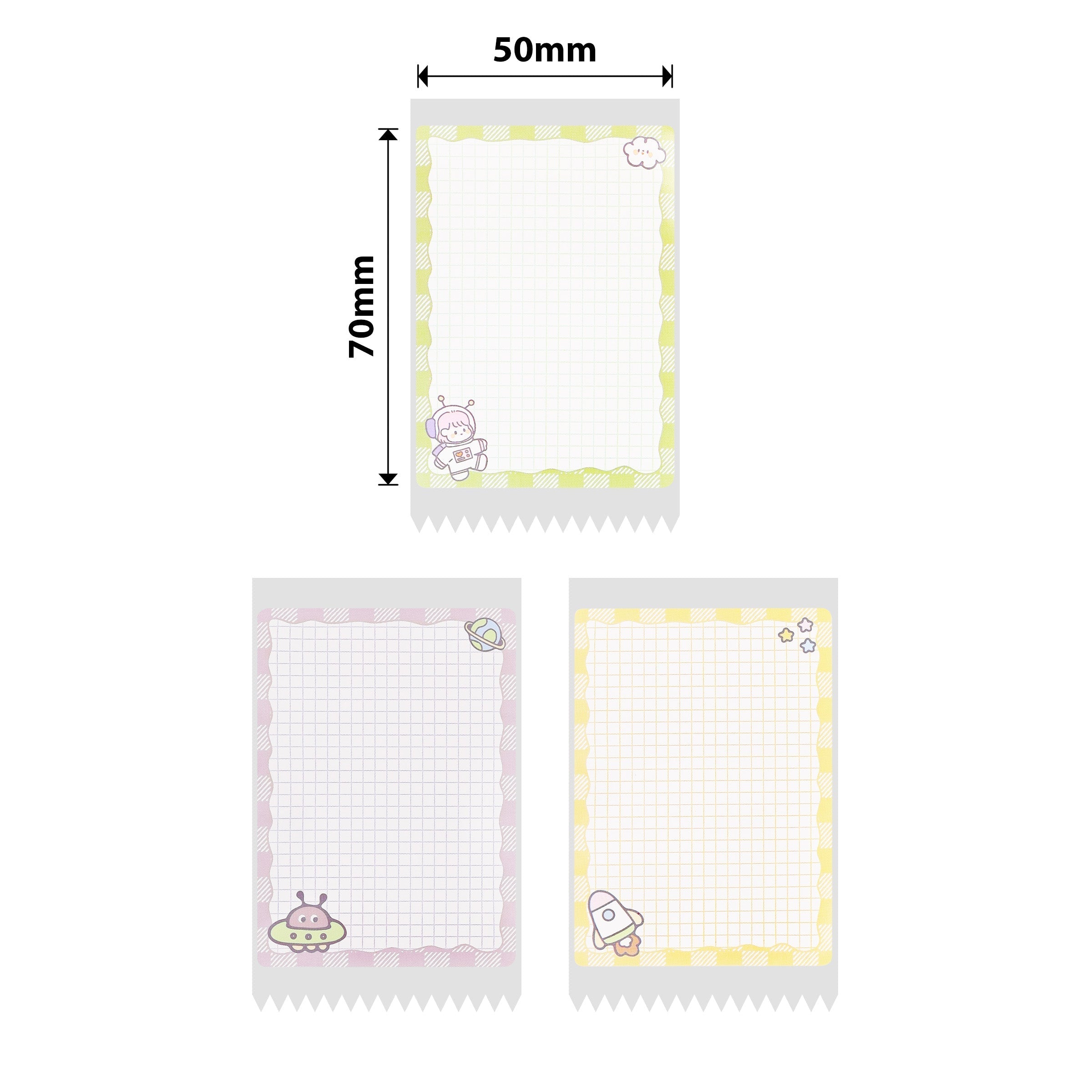 NB467 - Niimbot - B1 / B21 / B31 / B3S / B4 - 50x70mm - 110 Camping Labels