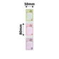 NB469 - NIIMBOT - B1 / B21 / B3S - 50*80MM - 95 THERMAL LABELS (MULTI-COLOUR) - FRUITY GIRL DESIGN