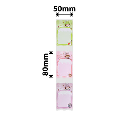 NB469 - NIIMBOT - B1 / B21 / B3S / B4 - T50X80MM - 95 FRUITY GIRL DESIGN