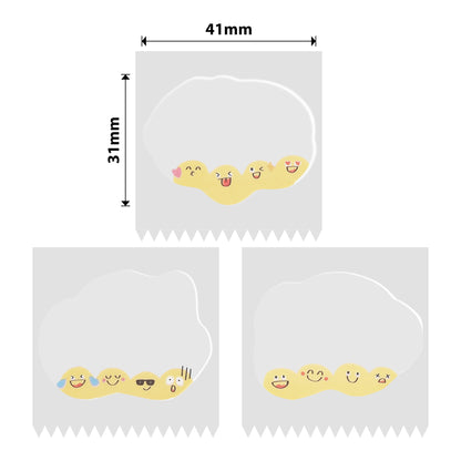 NB473 - Niimbot - B1 / B21 / B31 / B3S / B4 - 41x31mm - 220 Cute Emojis Labels