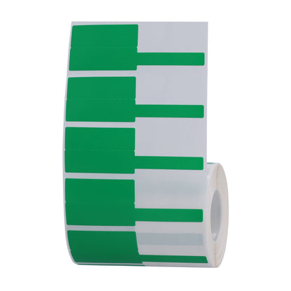 NB486 - NIIMBOT - M3 ONLY - 38X25+36MM - 40 GREEN CABLE LABELS