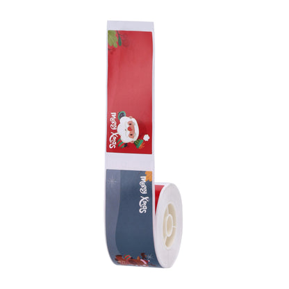 NB497 - NIIMBOT - D101 ONLY - R25X60MM - 110 LABELS PER ROLL - CHRISTMAS
