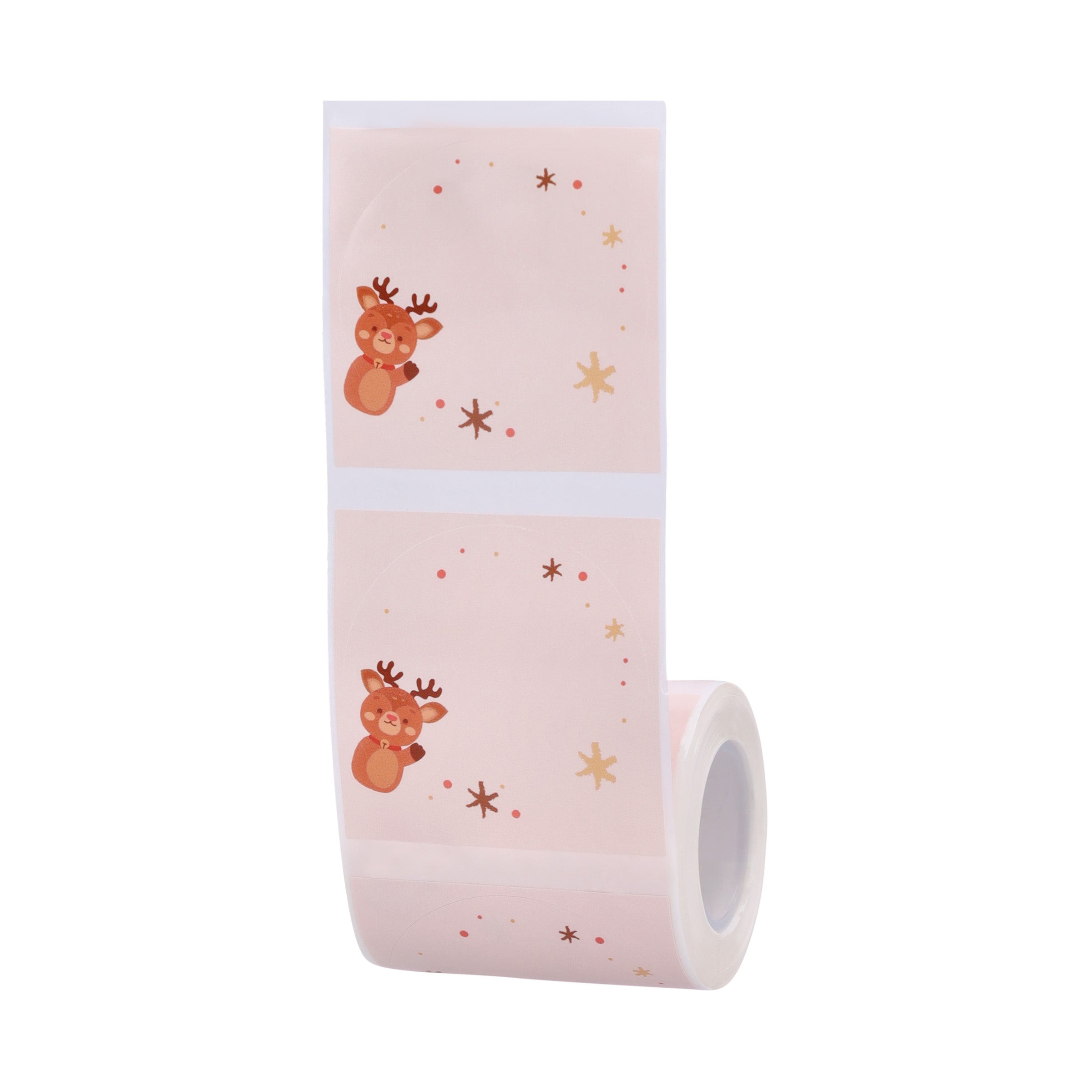 NB500 - NIIMBOT - B1 / B21 / B3S / B4 - 50X50MM - 140 LABELS PER ROLL - CHRISTMAS ELK