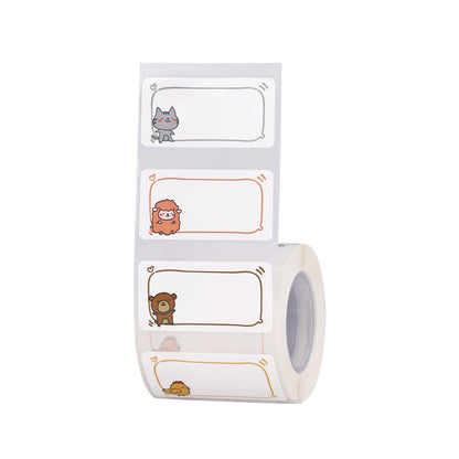 NB521 - NIIMBOT - B1 / B21 / B3S / B4 - 40X20MM - 320 ANIMAL MESSAGES LABELS