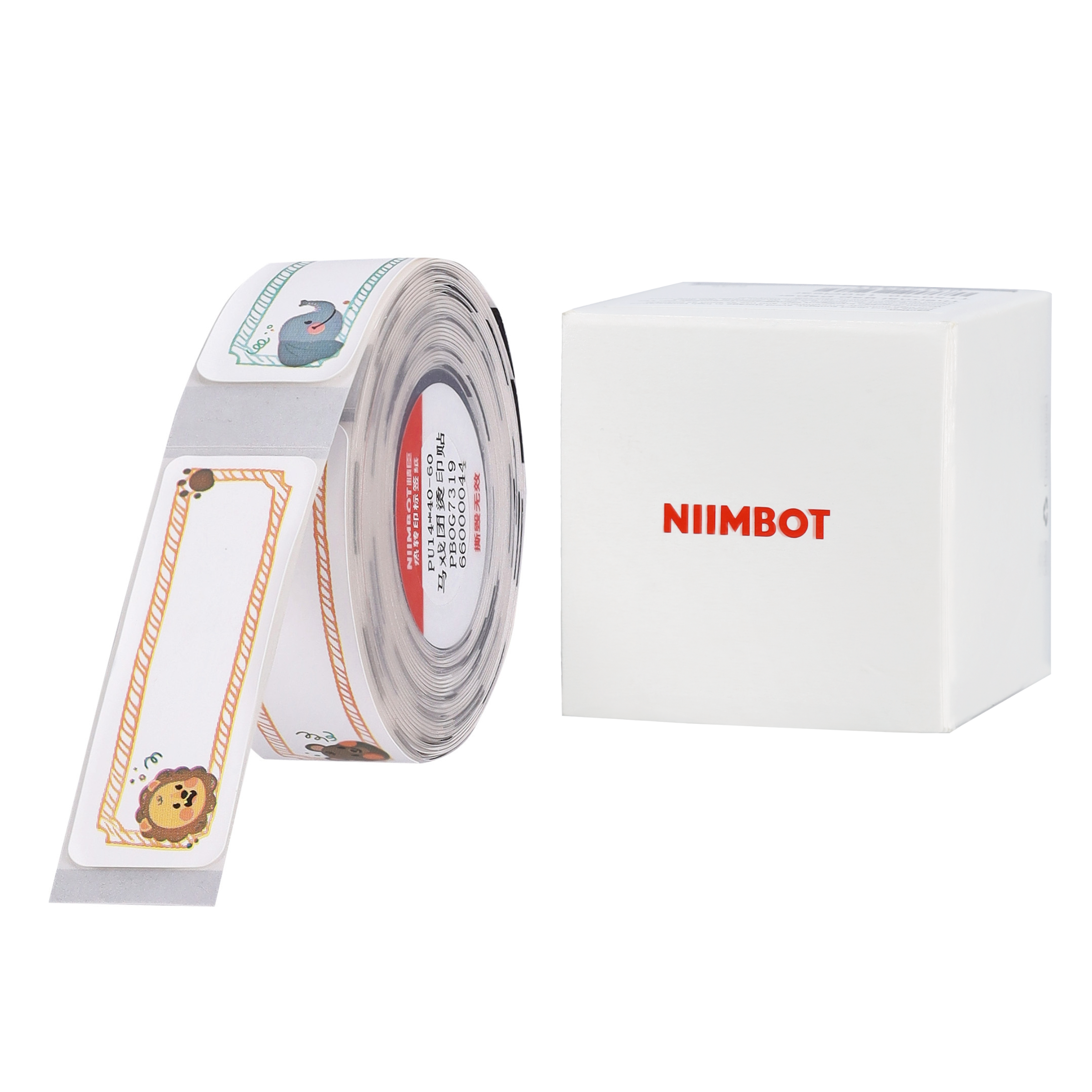 NB527 - NIIMBOT - B18 / N1 - PU14X40mm - 60 LABELS PER ROLL - IRON ON LABEL - COLOUR - CIRCUS DESIGN