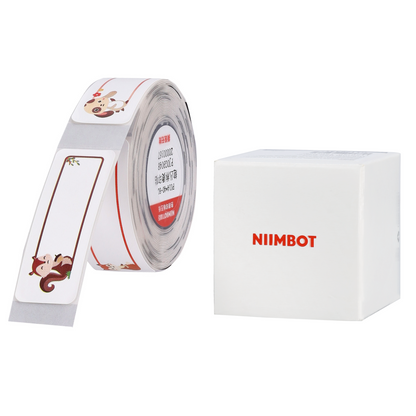 NB528 - NIIMBOT - B18 / N1 - PU14X40mm - 60 LABELS PER ROLL - IRON ON LABEL - FUN JUNGLE