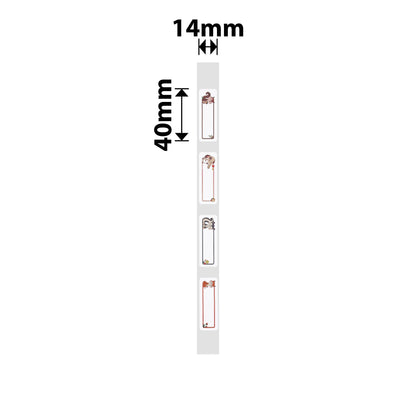 NB528 - NIIMBOT - B18 / N1 - PU14X40mm - 60 LABELS PER ROLL - IRON ON LABEL - FUN JUNGLE
