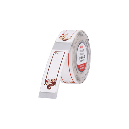 NB528 - NIIMBOT - B18 / N1 - PU14X40mm - 60 LABELS PER ROLL - IRON ON LABEL - FUN JUNGLE