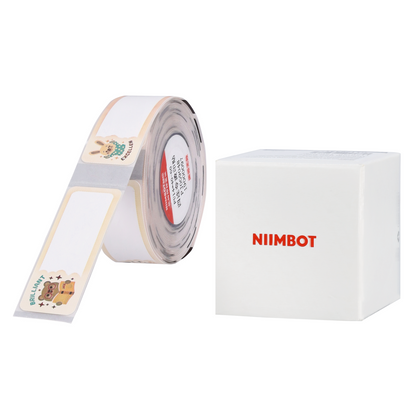 NB530 - NIIMBOT - B18 / N1 - PU14X40mm - 60 LABELS PER ROLL - IRON ON LABEL - INSPIRING ANIMALS