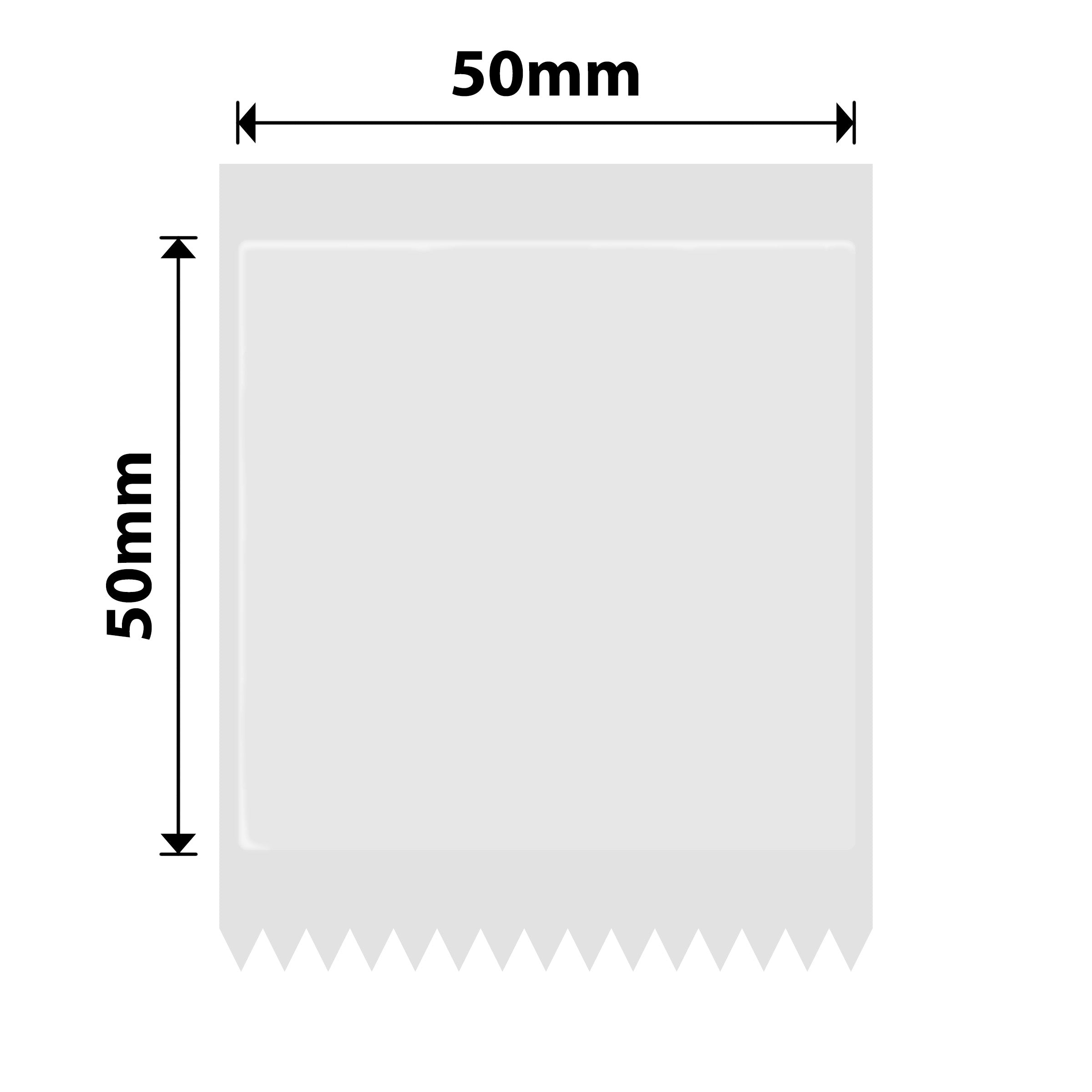 NB532 - NIIMBOT - B1 / B21 / B3S / B4 - 50X50MM - 150 LABELS PER ROLL - TRANSPARENT