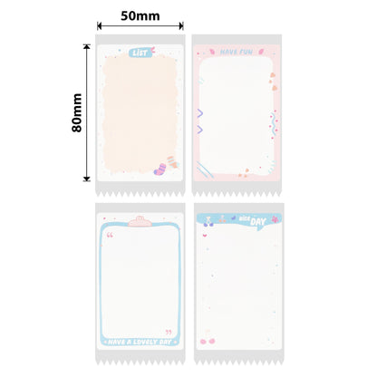 NB533 - Niimbot - B1 / B21 / B31 / B3S / B4 - 50x80mm - 95 Symphony Of Life Labels