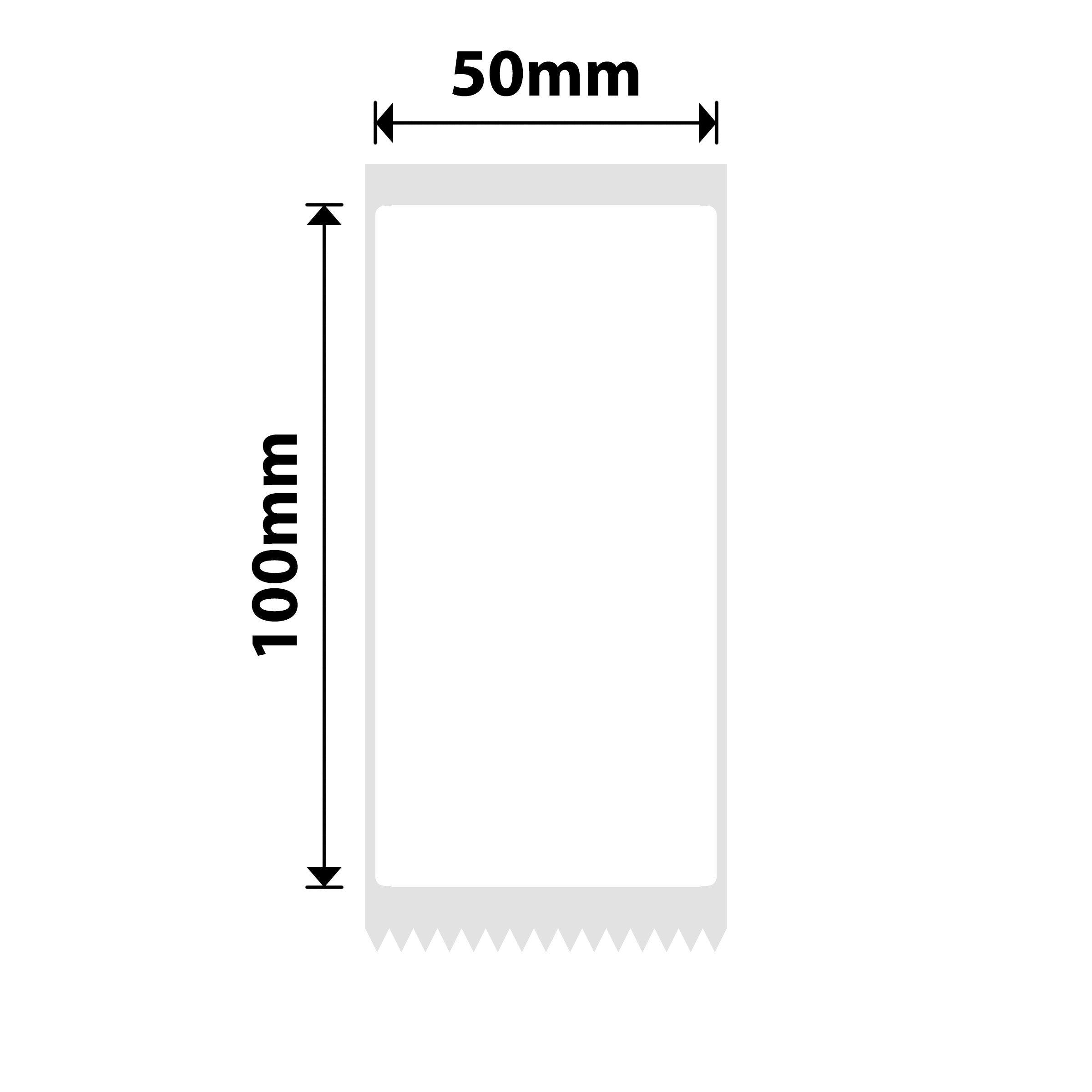NB535 - Niimbot - B1 / B21 / B31 / B3S / B4 - 50x100mm - 75 White Labels