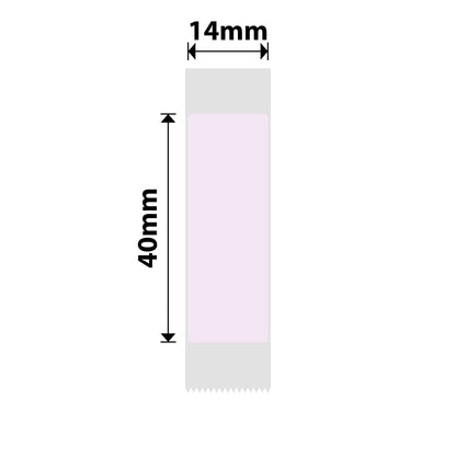 NB536 - Niimbot - D11 / D101 / D110 / H1S - 14x40mm - 155 Light Pink Labels