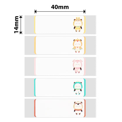 NB537 - Niimbot - D11 / D101 / D110 / H1S - 14x40mm - 160 Starmoly Labels