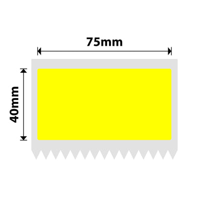 NB552 - NIIMBOT - K3 ONLY - T75X40MM - 690 LABELS PER ROLL - YELLOW