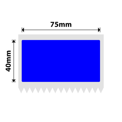 NB553 - NIIMBOT - K3 ONLY - T75X40MM - 690 LABELS PER ROLL - BLUE