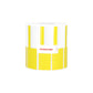 NB578 - NIIMBOT - K3 ONLY - T38X25+40MM - 1,000 LABELS PER ROLL - YELLOW CABLE