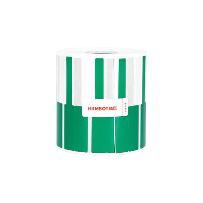 NB580 - NIIMBOT - K3 ONLY - T38X25+40MM - 1,000 LABELS PER ROLL - GREEN CABLE