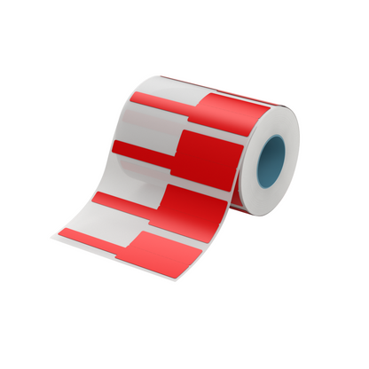 NB581 - NIIMBOT - K3 ONLY - T38X25+40MM - 1,000 LABELS PER ROLL - RED CABLE