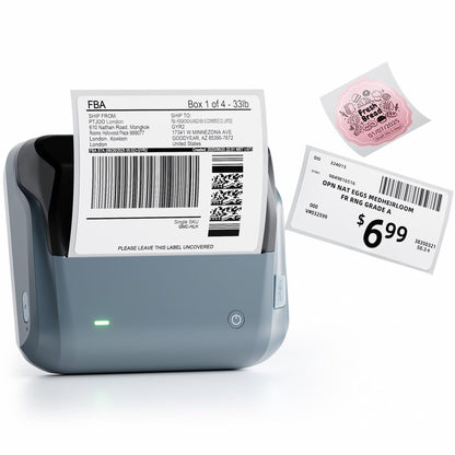 NB609 - NIIMBOT - B4 - BLUETOOTH SHIPPING THERMAL LABEL PRINTER WITH FREE ROLL