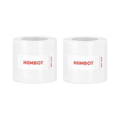 NB612 - NIIMBOT - B1 / B21 / B3S - 40X20MM - (10X20MM/4) - 300 THERMAL LABELS - WHITE