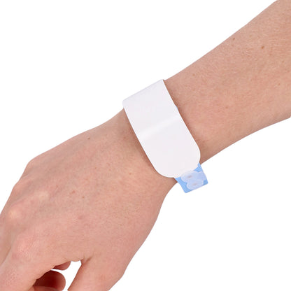 NB619 - NIIMBOT - K2 / K3 - TS35X260MM - 100 WRISTBANDS PER ROLL - BLUE - ADULT WRISTBAND