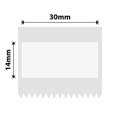 NB627 - NIIMBOT - M2_H / M3 - 30X14MM - 375 LABELS - WHITE ANTI-COUNTERFEITING