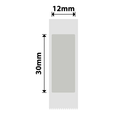 NB630 - NIIMBOT - N1 / B18 - 12X30MM - 165 LABELS - MATTE SILVER ANTI - COUNTERFEITING