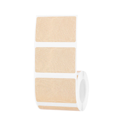 NB632 - NIIMBOT - B1_PRO / B21_PRO - T50X30 - 230 LABELS - RED AND BLACK KRAFT PAPER SHAPED