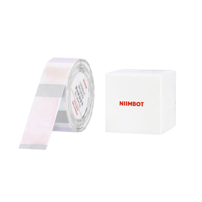 NIIMBOT - D Range - 14x28mm - Pink Round Transparent - 205 Labels