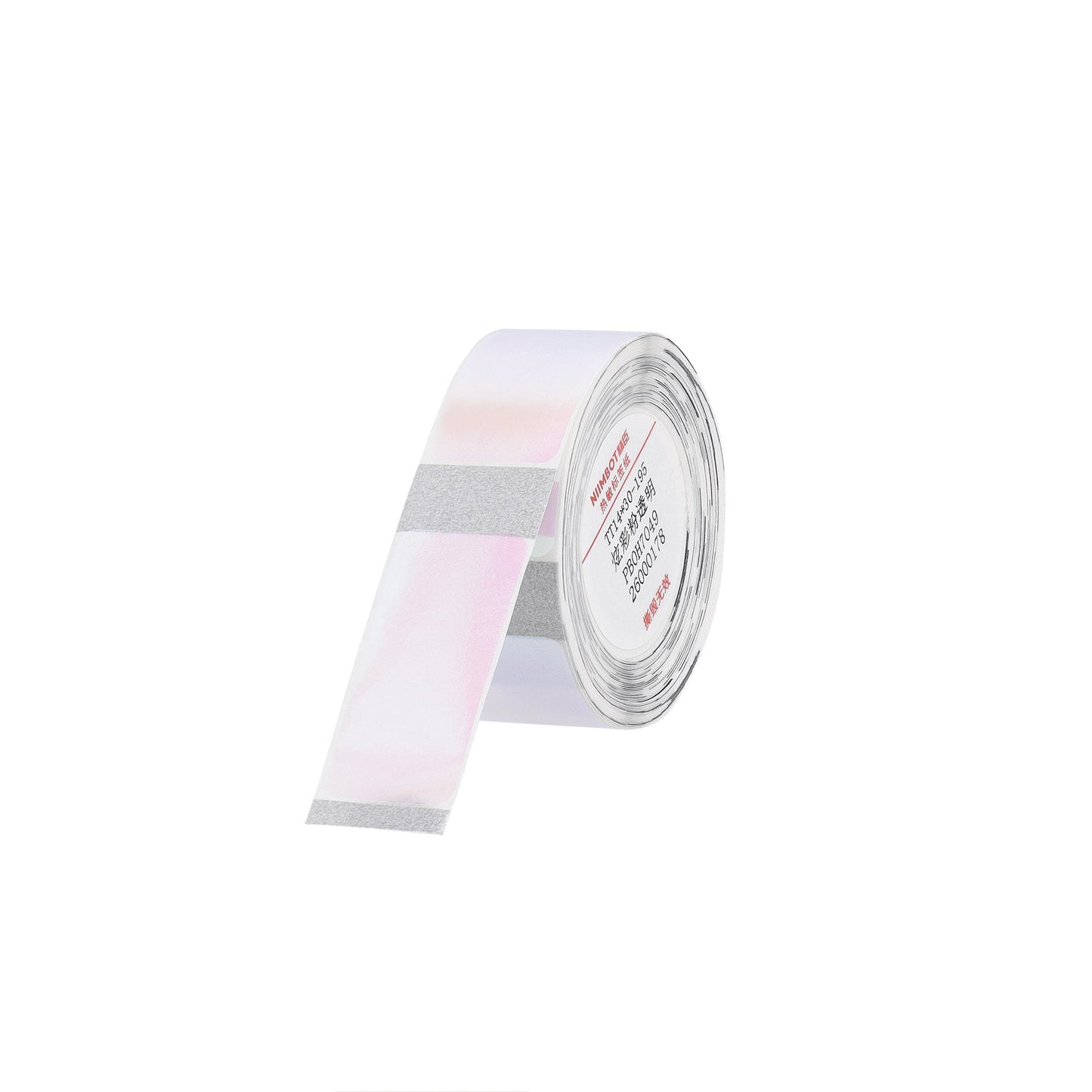 NB642 - NIIMBOT - D11 / D101 / D110 / H1S - TT14X30- 195 LABELS PER ROLL - COLORFUL PINK TRANSPARENT - RECTANGLE