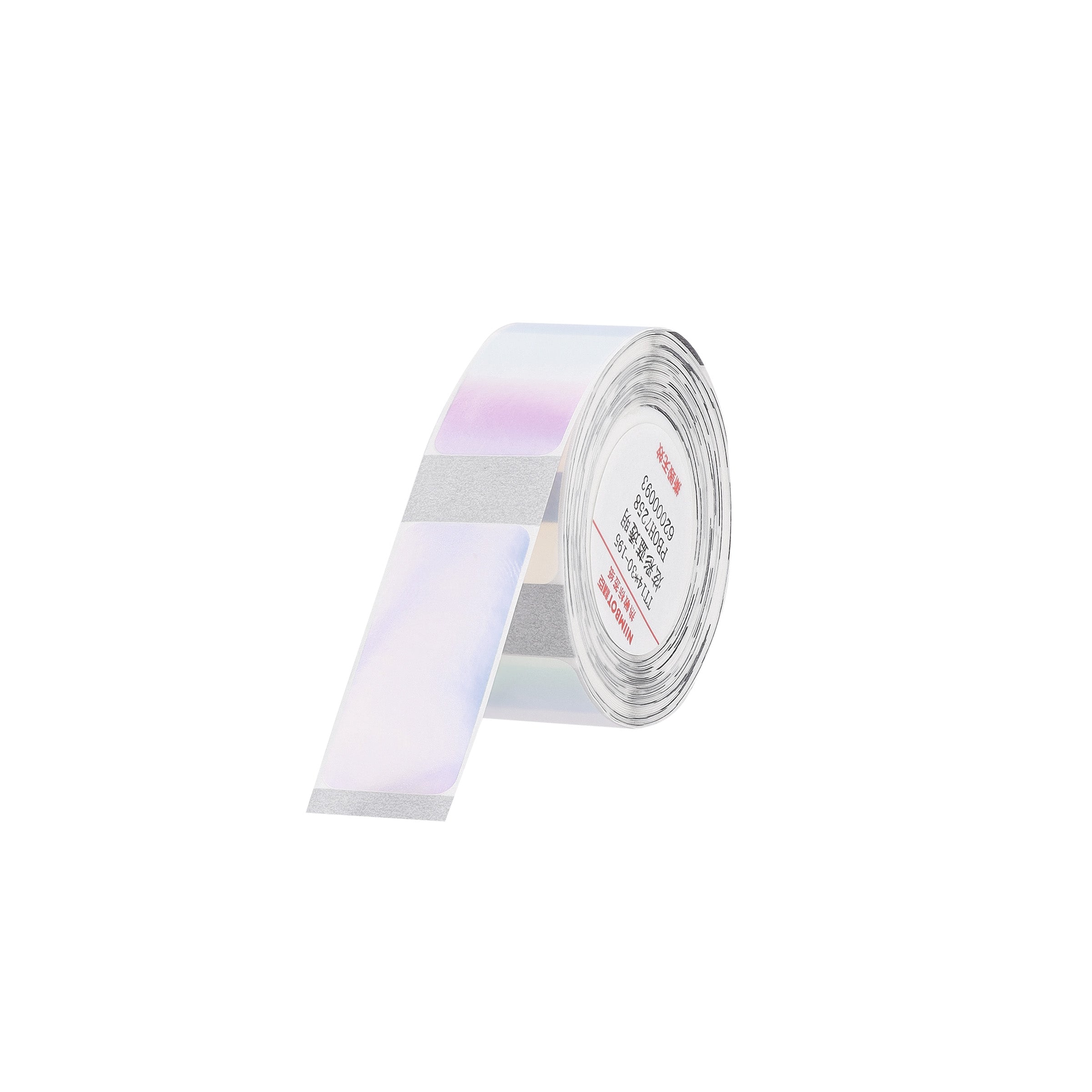 NB643 - Niimbot - D11 / D101 / D110 / H1S - 14x30mm - 195 Transparent Colourful Blue Labels