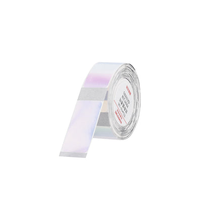 NB643 - Niimbot - D11 / D101 / D110 / H1S - 14x30mm - 195 Transparent Colourful Blue Labels