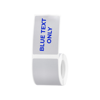 NB651 - NIIMBOT - B1 / B21 / B3S / B4 - 40X60MM - 105 SILVER GREY BLUE TEXT LABELS