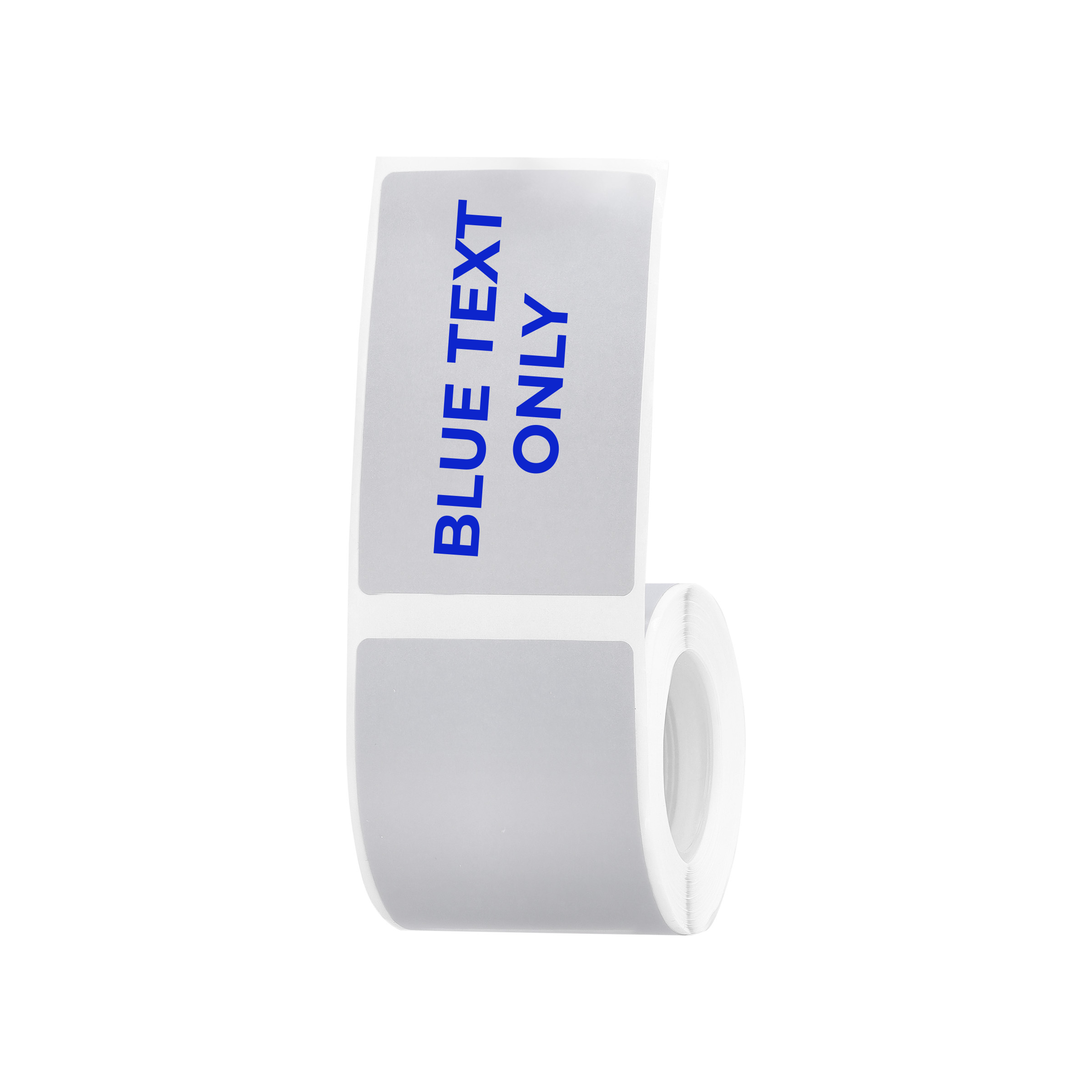 NB651 - NIIMBOT - B1 / B21 / B3S / B4 - T40X60 - 105 LABELS PER ROLL - SILVER GRAY - BLUE TEXT ONLY - RECTANGLE