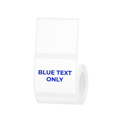 NB657 - NIIMBOT - B1 / B21 / B3S / B4 - T50X40 - 180 LABELS PER ROLL - WHITE - BLUE TEXT ONLY - RECTANGLE