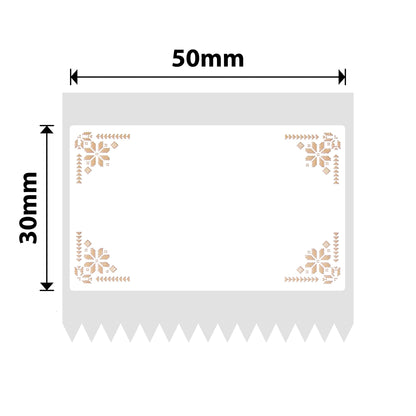 NB670 - NIIMBOT - B1 / B21 / B3S / B4 - 50X30MM - 230 BORDER LABELS