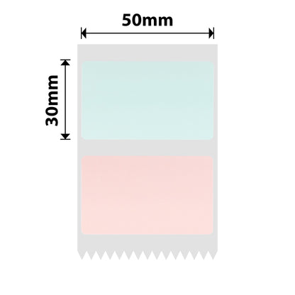 NB673 - NIIMBOT - B1 / B21 / B3S / B4 - T50X30 - 230 LABELS - FLOWER SHADOW
