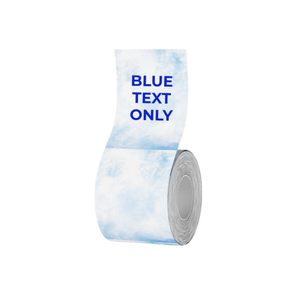 NIIMBOT - B Range - 50x70mm - Blue Text Stationary Pattern - 115 Labels