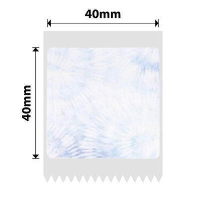 NB698 - Niimbot - B1 / B21 / B31 / B3S / B4 - 40x40mm - 180 Blue Text Journal Style Labels