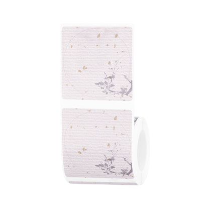 NB699 - Niimbot - B1 / B21 / B31 / B3S / B4 - 50x50mm - 145 Wine Among The Flowers Labels