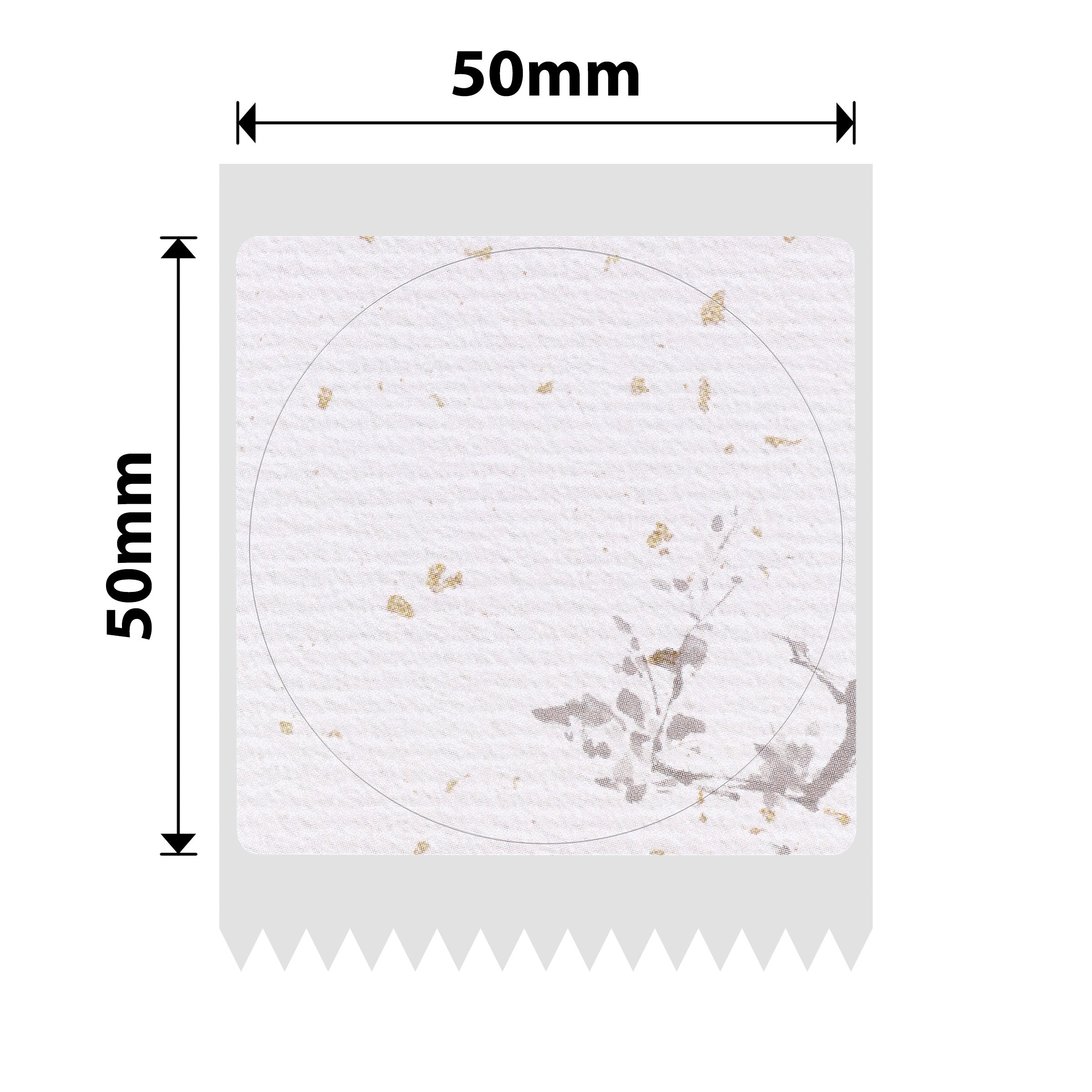 NB699 - Niimbot - B1 / B21 / B31 / B3S / B4 - 50x50mm - 145 Wine Among The Flowers Labels