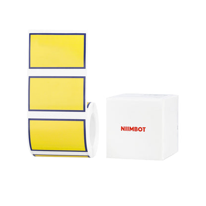 NB700 - Niimbot - B1 / B21 / B31 / B3S / B4 - 50x30mm - 230 Blue Border Labels