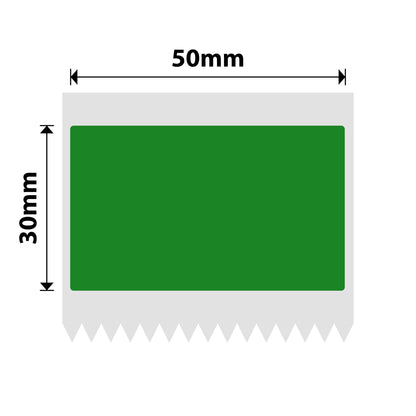 NB707 - Niimbot - B1 / B21 / B31 / B3S / B4 - 50x30mm - 230 Dark Green Labels