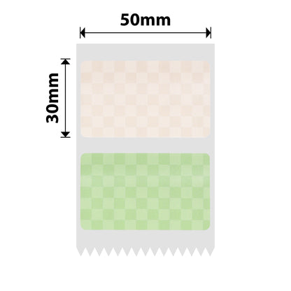 NB709 - Niimbot - B1 / B21 / B31 / B3S / B4 - 50x30mm - 220 Checkerboard Labels
